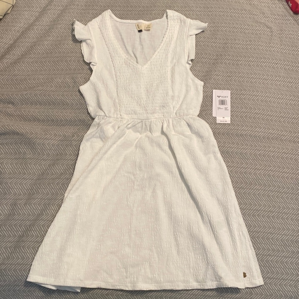 Roxy white dress